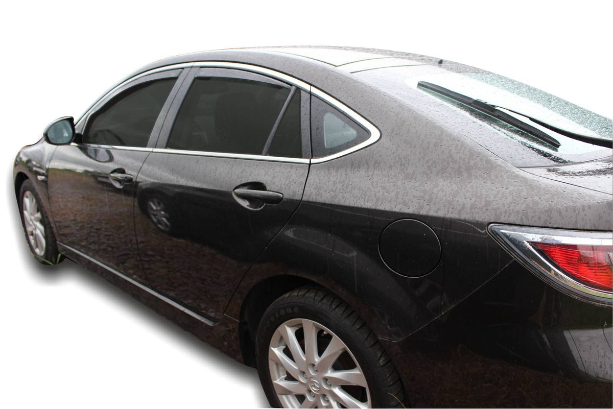Vindavviser Mazda 6 II Sedan (GH) (2007-2012) – PMMA Plexi - nærbilde