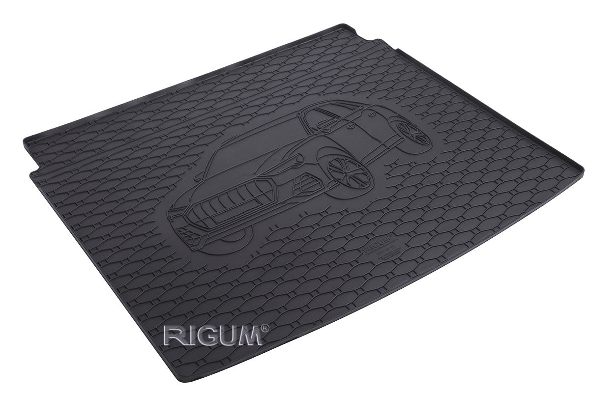 Rigum bagasjeromsmatte til Audi Q3 / RS Q3 / Q3 Sportback F3 – luktfrie gummi