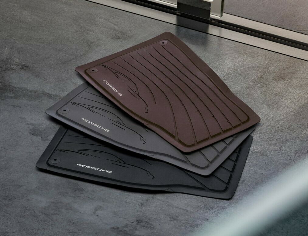 Gulvmatter Porsche Taycan (2020-) – med kant | Porsche OEM