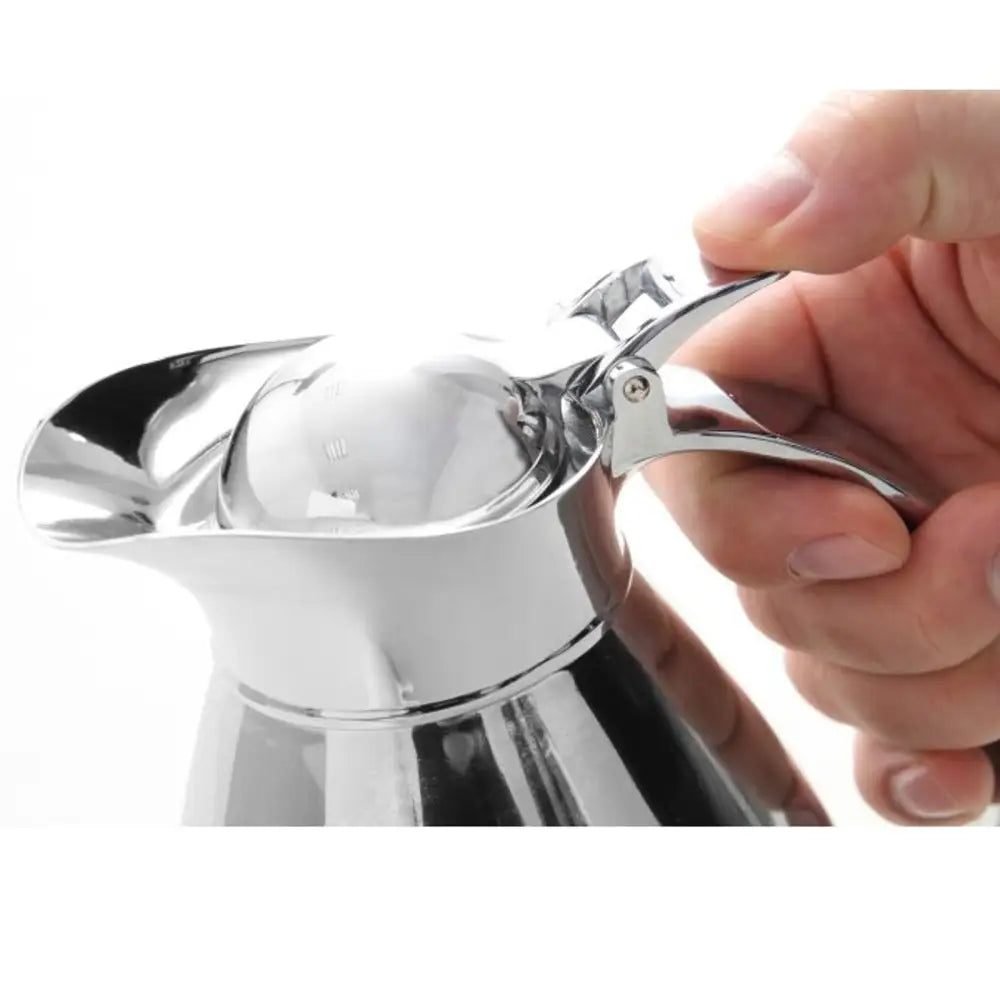 Eksklusiv Termos Termo Presskanne i Stål for Kaffe og Te 1l - Hendi 445822