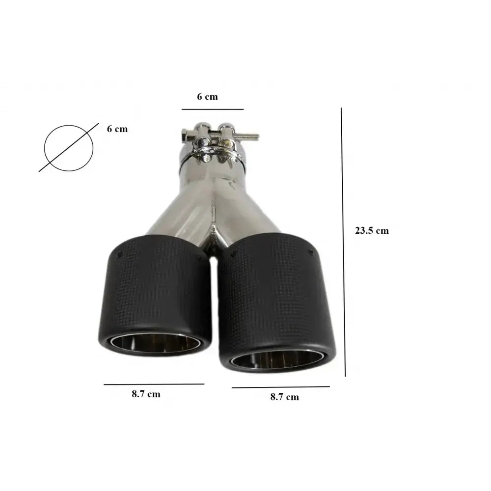 Eksos Matt Finish Innløp 6cm/2.36inch Bmw 2 Serie (f45) 2014-