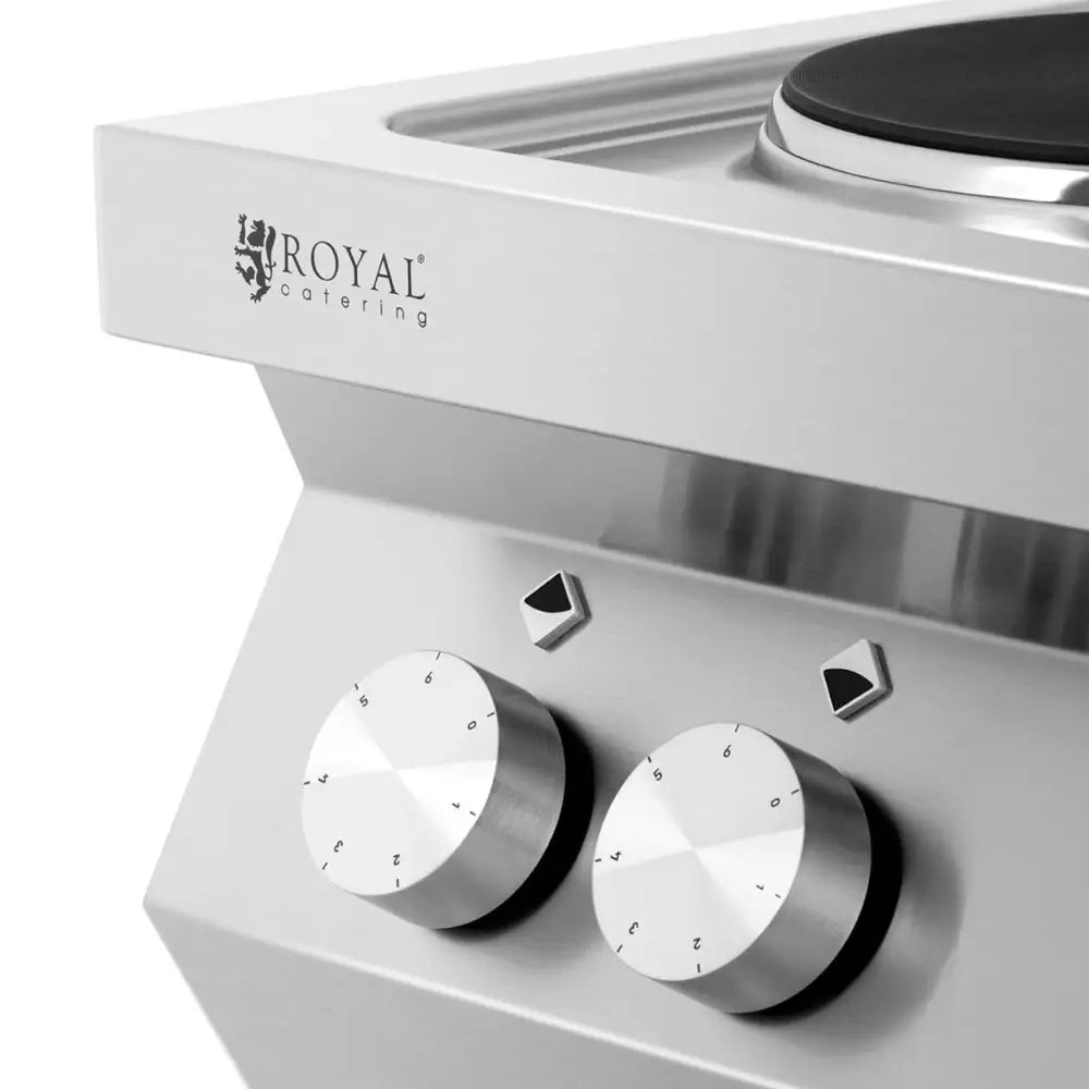 Electric 4-plates Cooker With Open Base 4 x 2600 w 400 v Italy