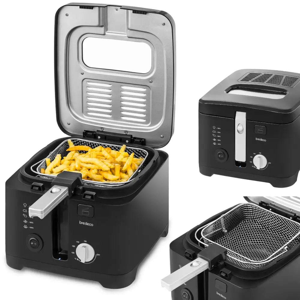 Elektrisk Enkelthet Frityrkoker for Hjemmet 2.5l Bredeco