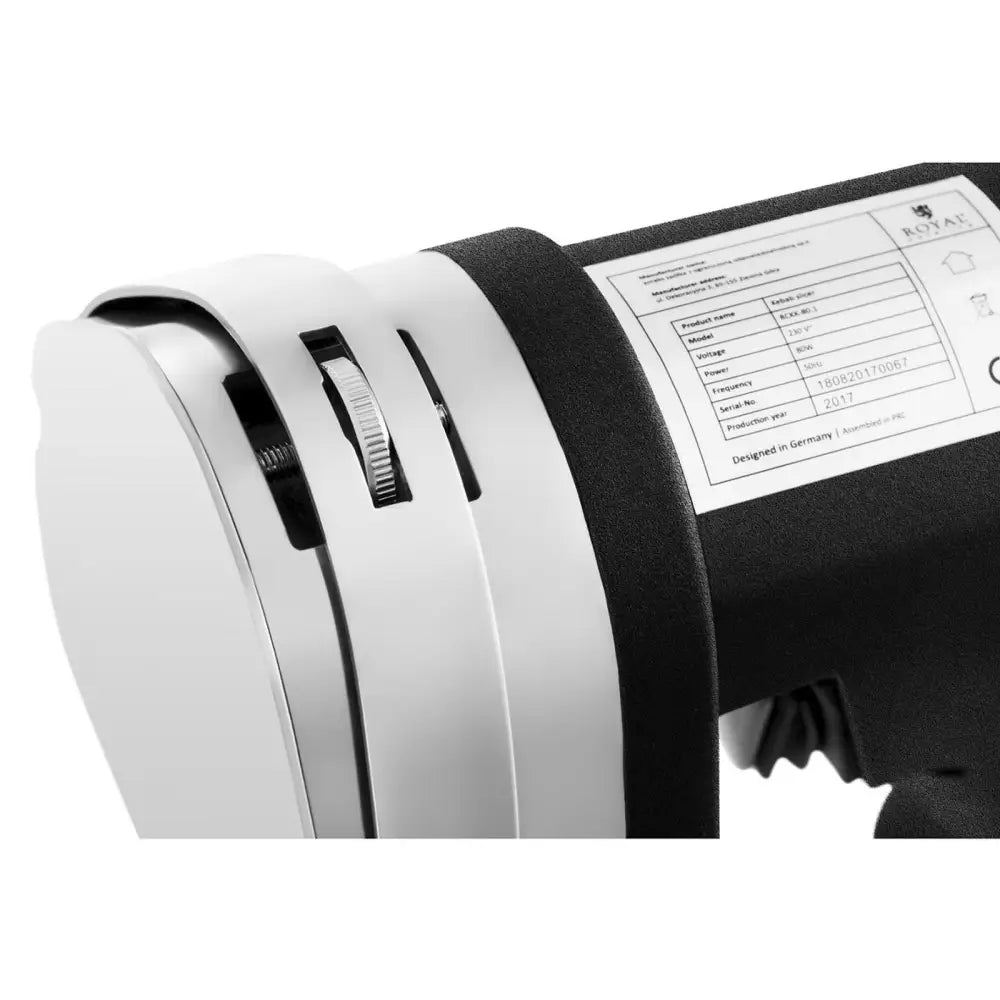 Elektrisk Kebab- og Gyroskniv Royal Catering 3200 O/min 230v 80w.