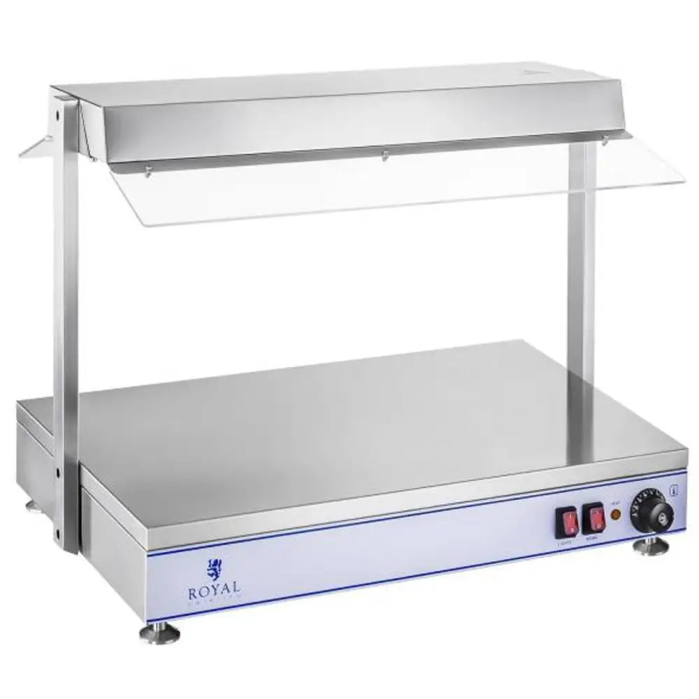 Elektrisk Kompakt Varmeplate med 2 Halogenlamper 1100w 230v