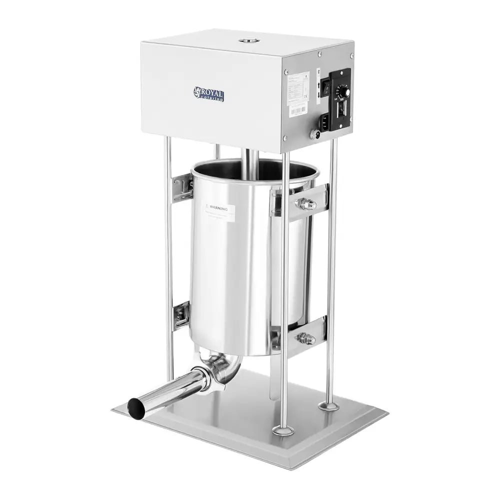 Elektrisk Pølsefyller med Motor Royal Catering + 4 Trakter 10l