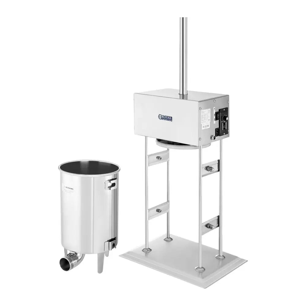 Elektrisk Pølsefyller med Motor Royal Catering + 4 Trakter 10l