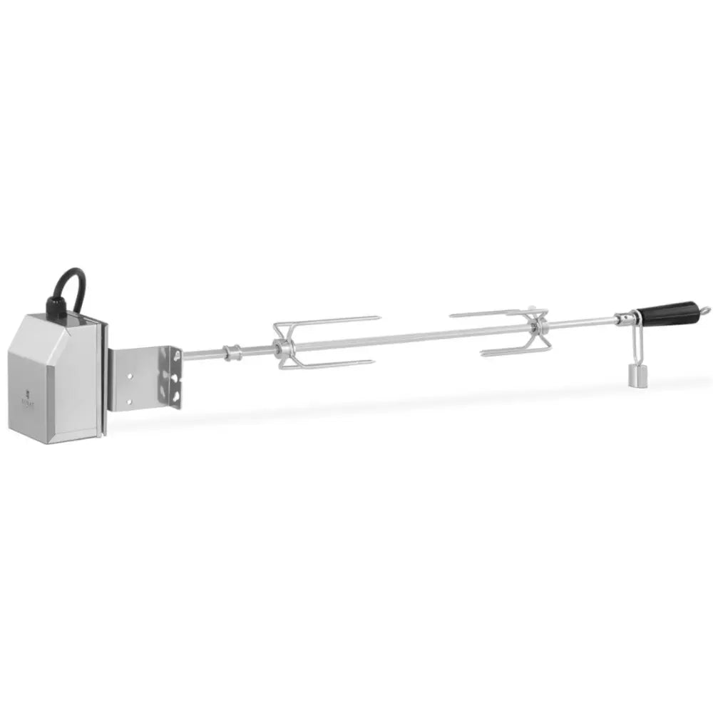 Elektrisk Roterende Grillspyd av Rustfritt Stål 83 Cm 2 O/min