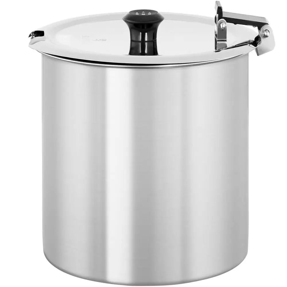 Elektrisk Rustfritt Stål Termos Gryte Rød 10 l