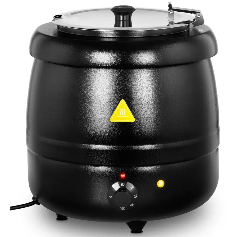 Elektrisk Suppegryte 10 Liter Svart