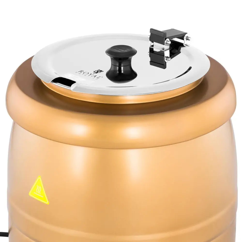 Elektrisk Suppekjele med Termos Rustfritt Stål 400 w 10 l 35-80 °c Gull