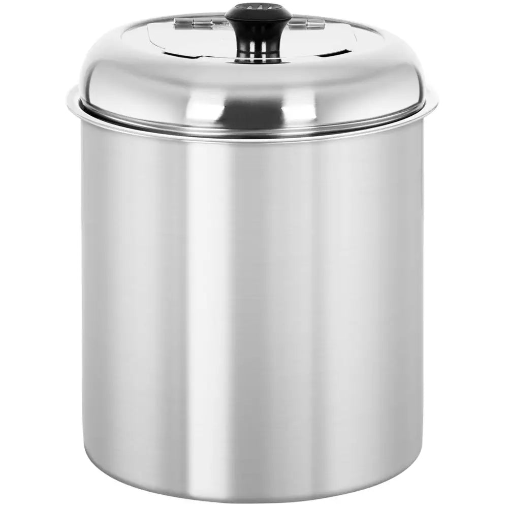 Elektrisk Svart 10l Stålvirmeskål med Cool-touch 400w