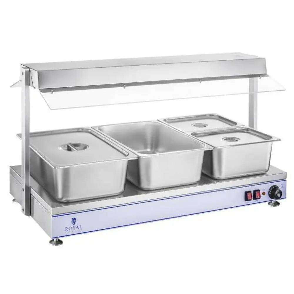 Elektrisk Varmeplate Kompakt 4 Halogenlys 2000w 230v