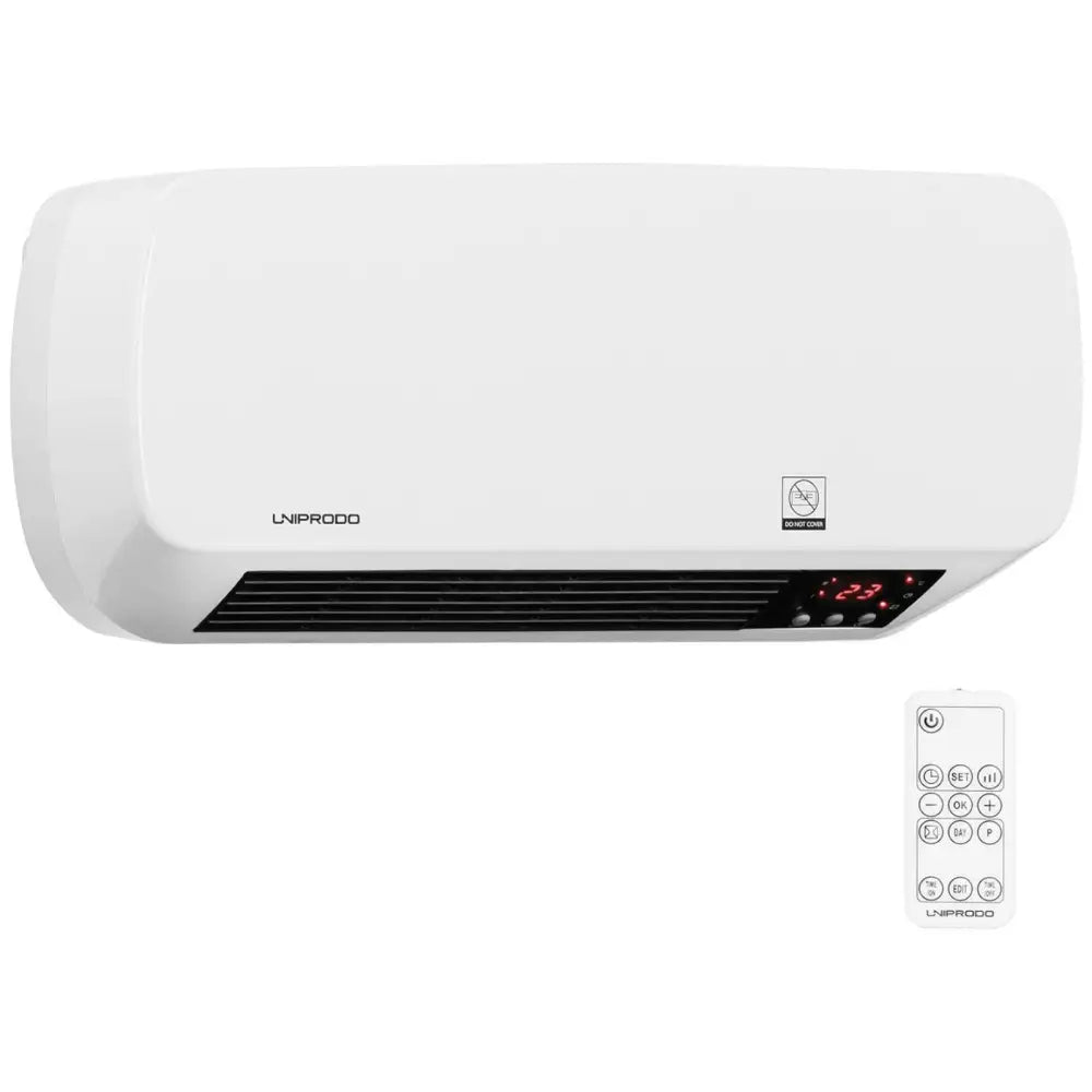 Elektrisk Vegghengt Luftgardinvarmer med Fjernkontroll 1000/2000w