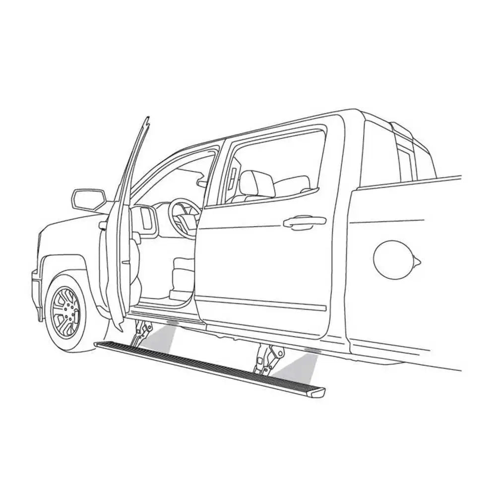 Elektriske Trinn Powerstep Amp Research - Ford F250 08-10