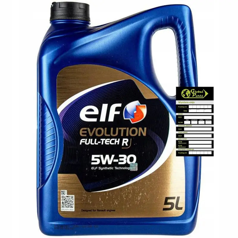 Elf 5w-30 Evolution Full-tech r Rn17 Olje 5l