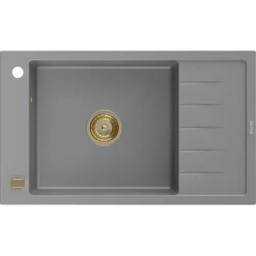 Elias Kjøkkenvask 1 Kum 795x480 Mm Grå - 6511791005-71-g