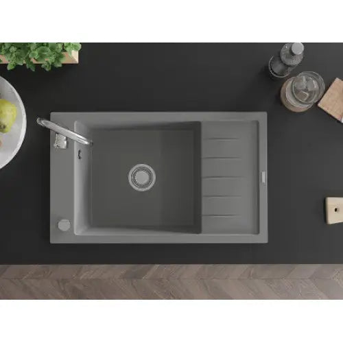 Elias Kjøkkenvask 1 Kum 795x480 Mm Grå - 6511791005-71