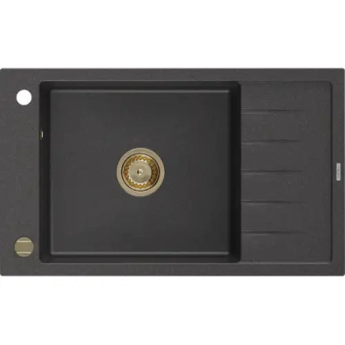 Elias Kjøkkenvask 1 Kum 795x480 Mm Svart/grå - 6511791005-76-g