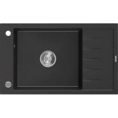 Elias Kjøkkenvask 1 Kum 795x480 Mm Svart/sølv - 6511791005-73