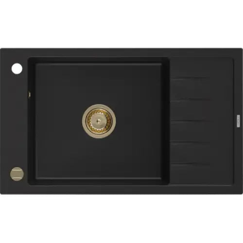 Elias Kjøkkenvask 1 Kum 795x480 Mm Svart - 6511791005-77-g