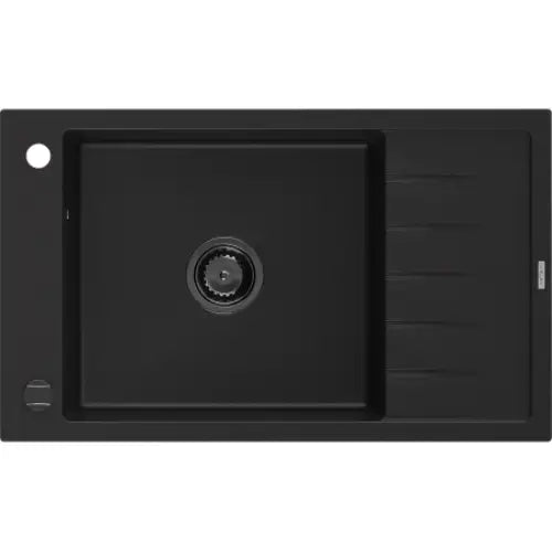 Elias Kjøkkenvask 1 Kum 795x480 Mm Svart 6511791005-77-b