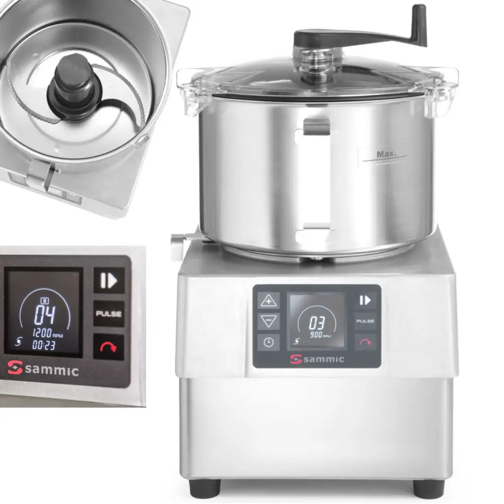 Emulgator Ke-5v til Kutting av Kjøtt 5,5 l 3000 O/min 1500 w - Sammic 1050834