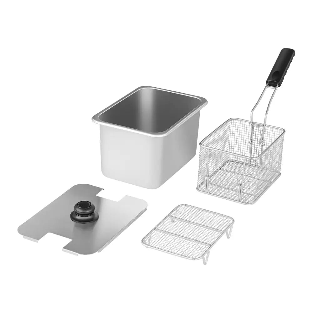 Enkel Elektrisk Fritøse med Termostat Ego 4l