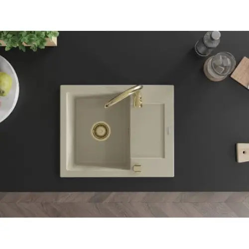 Enzo Kjøkkenvask 1 Kum 576x465 Mm Beige - 6506571005-69-g
