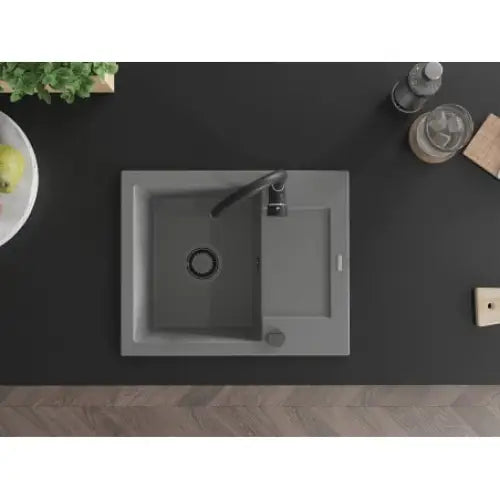 Enzo Kjøkkenvask 1 Kum 576x465 Mm Grå 6506571005-71-b