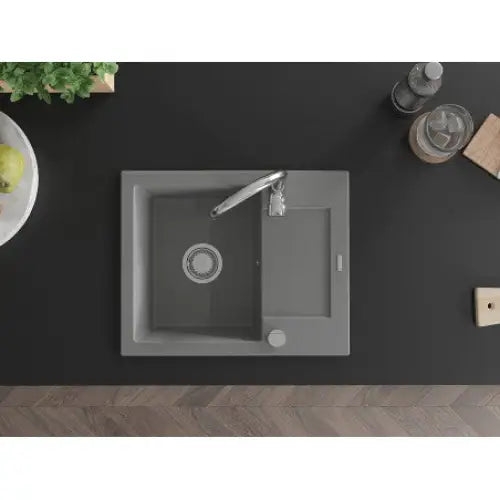 Enzo Kjøkkenvask 1 Kum 576x465 Mm Grå - 6506571005-71