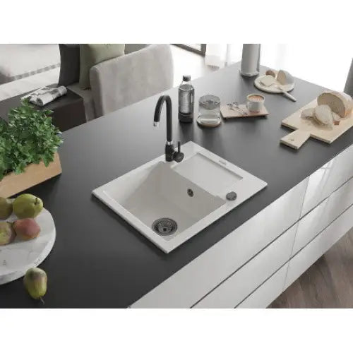 Enzo Kjøkkenvask 1 Kum 576x465 Mm Hvit 6506571005-20-b