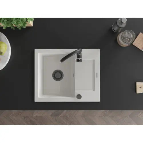 Enzo Kjøkkenvask 1 Kum 576x465 Mm Hvit 6506571005-20-b