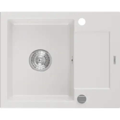 Enzo Kjøkkenvask 1 Kum 576x465 Mm Hvit - 6506571005-20