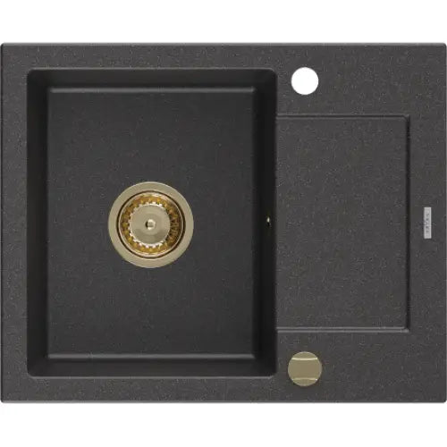 Enzo Kjøkkenvask 1 Kum 576x465 Mm Svart/grå - 6506571005-76-g