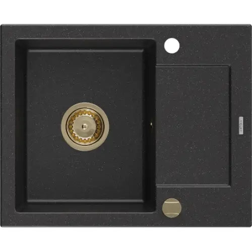 Enzo Kjøkkenvask 1 Kum 576x465 Mm Svart/sølv - 6506571005-73-g