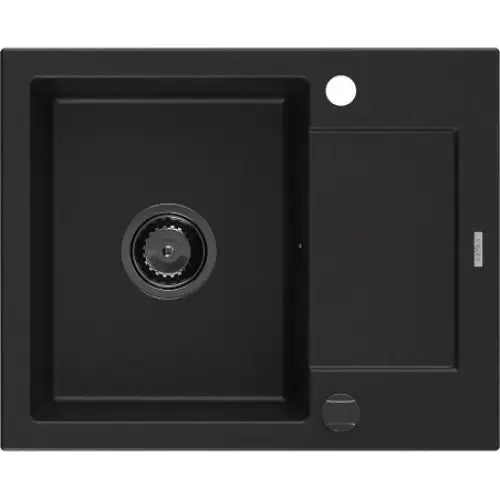 Enzo Kjøkkenvask 1 Kum 576x465 Mm Svart 6506571005-77-b