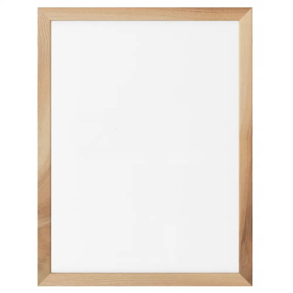 Estetisk furu bilderamme 40x30 cm, frontvisning med markert lyst treverk og synlig trestruktur mot hvit bakgrunn.