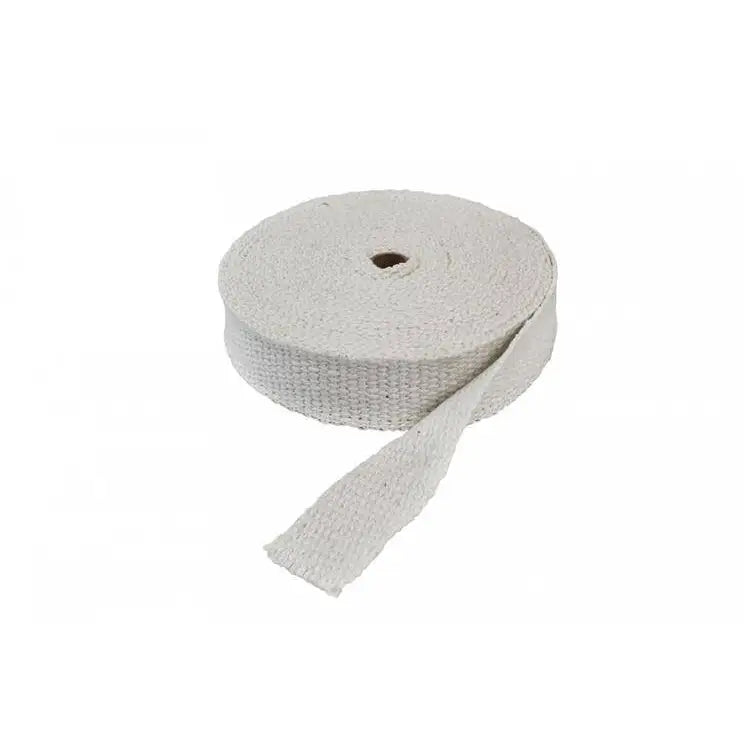 Exhaust Heat Wrap 50mm x 1mm 10m White