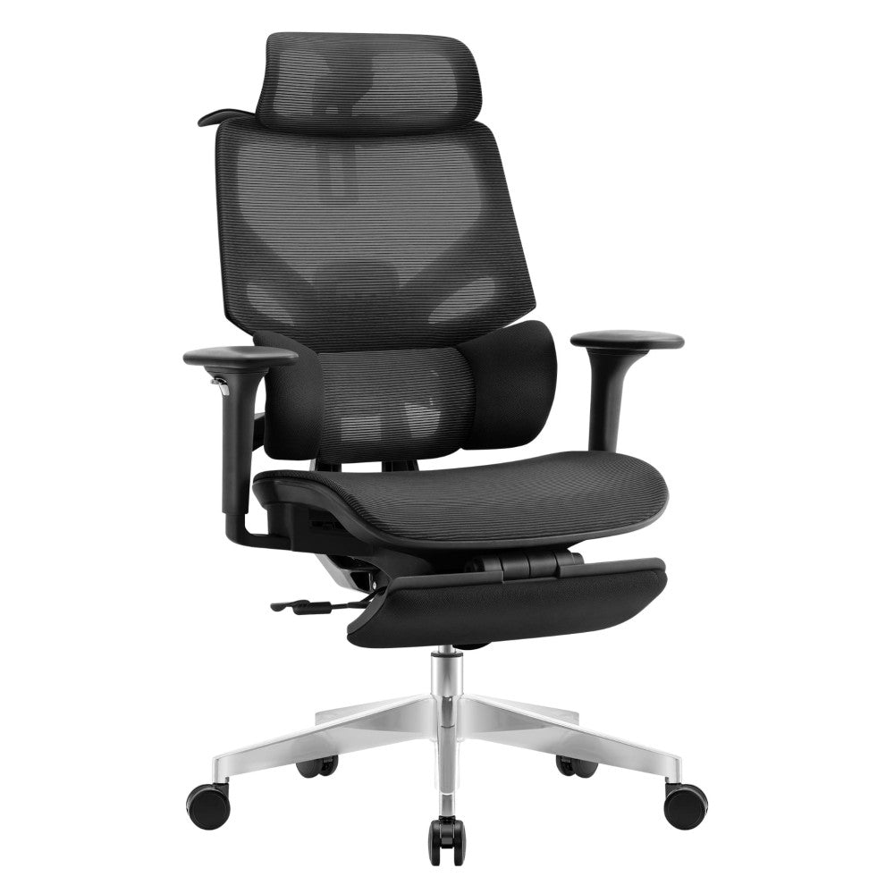 Mark Adler Expert 8.7 svart mesh kontorstol – sett forfra