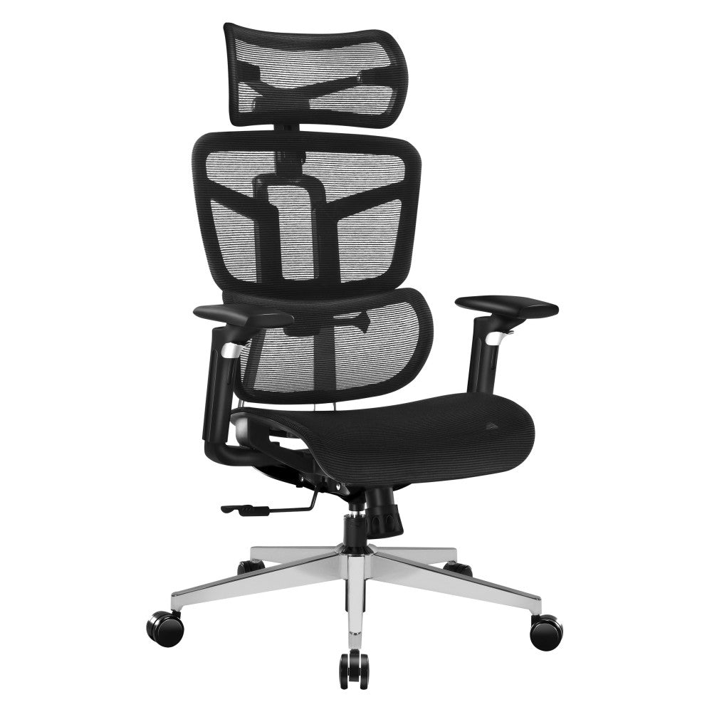 Mark Adler Expert 9.5 kontorstol i svart med Nylon FX-base – sett forfra