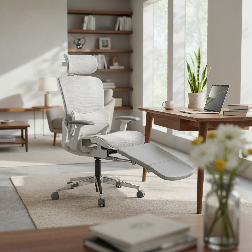 Mark Adler Expert 9.3 – regulerbare armlener sett ovenfra