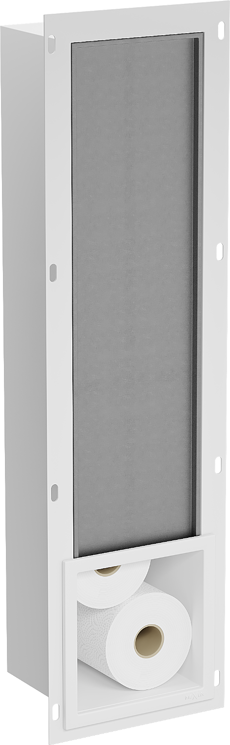 Mexen X-Wall-B toalettpapirholder, hvit