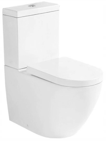 Mexen Lena kompakt toalett med soft-close sete, hvit