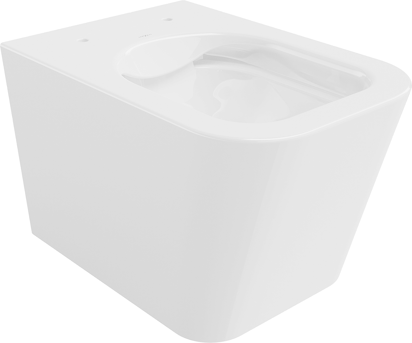 Mexen Teo toalettskål Rimless, hvit - 3385XX