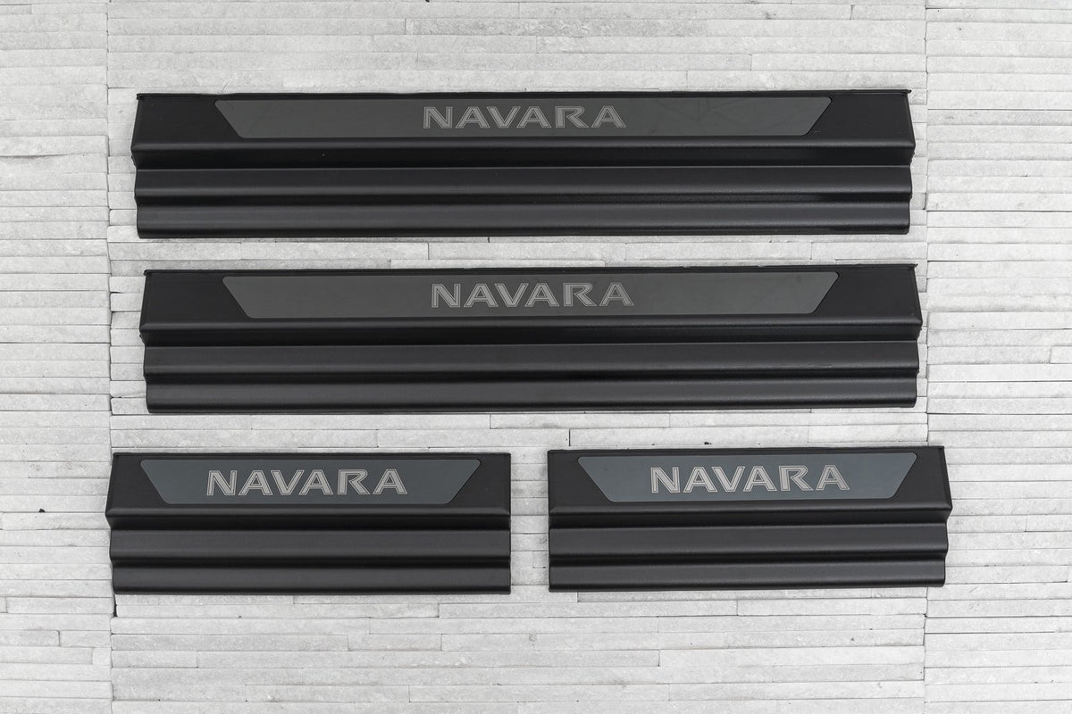 Ven-Tuning dørbeskytter til Nissan Navara IV (NP300) – ABS materiale
