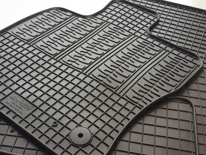 Gulvmatter Tesla Model X (2015-2021) – Gummi - sett bakfra