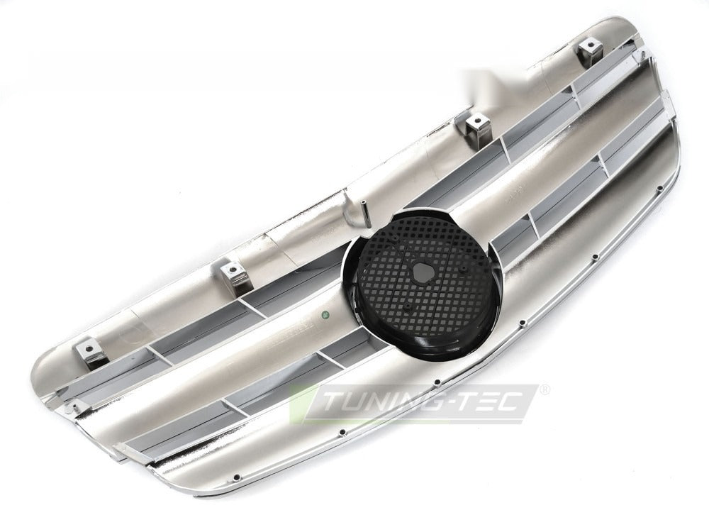 Grill Mercedes S-Klasse W221 05-09 krom med festedetaljer.