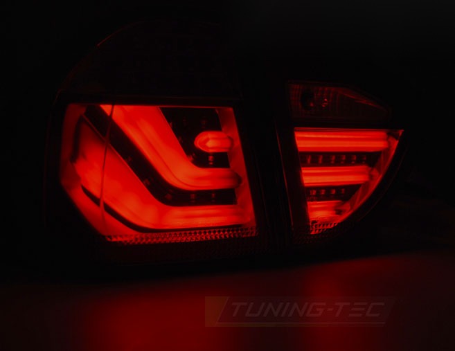 Baklykter BMW E91 09-11 sett fra siden — profil synlig.