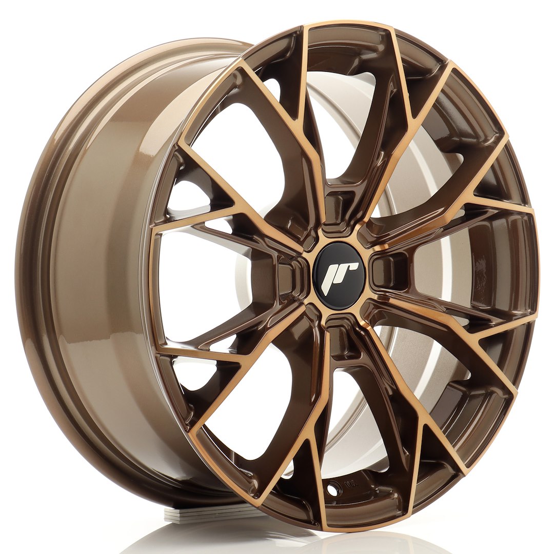 Felg JR Wheels JR49 16x7" Bronze – sett forfra